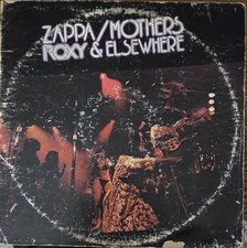 Frank Zappa Mothers  2 LP Roxy & Elsewhere Live Discreet 1974 Original 