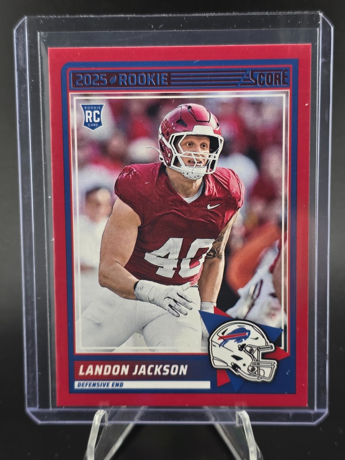 2025 Score - Rookies Landon Jackson #87 Red (RC)