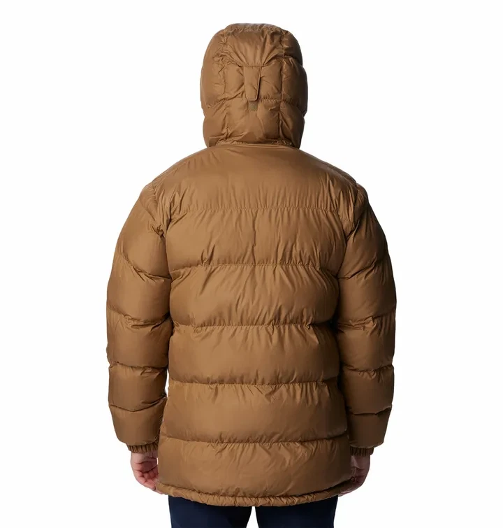 New Men's Columbia Pike Lake Brown Parka, Size Medium image 3