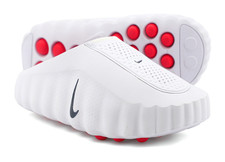 Nike Mind 001 Closed Toe Men's Pregame Mules Slippers White NWT HQ4307-101