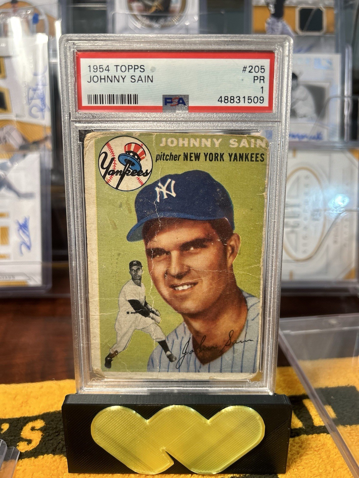1954 Topps TOPPS #205 Johnny Sain front