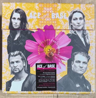 Ace of Base : Beautiful Life: The Singles (26xCD) New Sealed Minor Box Damage