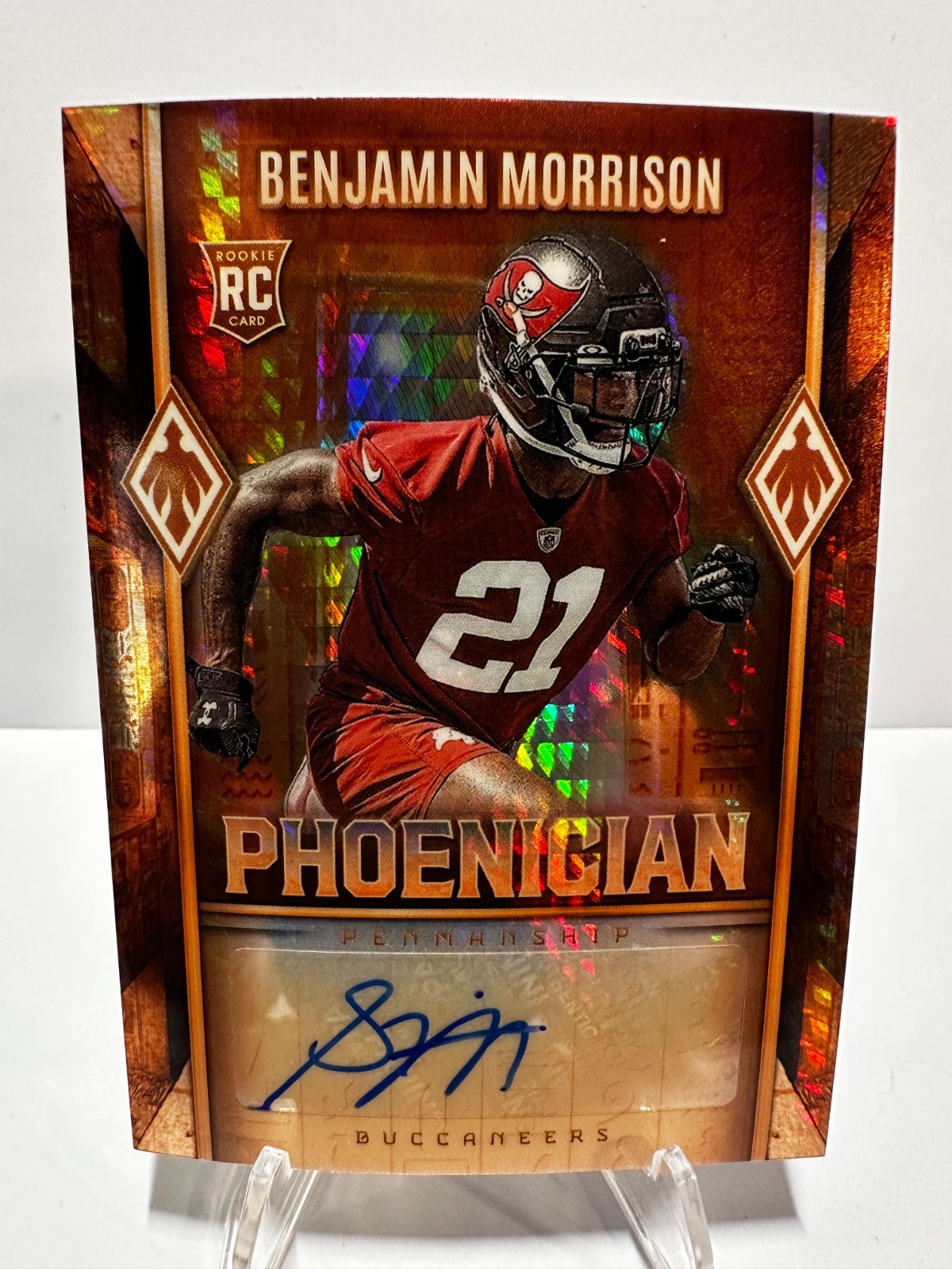 2025 Panini Phoenix - Phoenician Penmanship Benjamin Morrison #PHP-BMN Hyper...