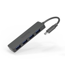 Image of Plugable USB-C 4-Port Hub Data