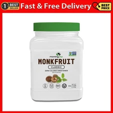 Morning Pep 100% Pure Monk Fruit extract sweetener, No 5 Ounce (Pack of 1)
