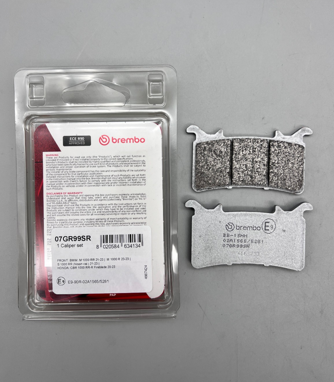 Brembo Bremsbelagsatz 07Gr99sr - Bild 2