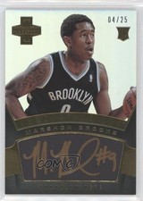 2012 Panini Innovation Rookie Innovative Ink Gold 4/25 MarShon Brooks Auto 2t9