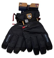 Hestra Unisex All Mountain CZone Snowboard Snow Ski Glove Black Size 11 NEW
