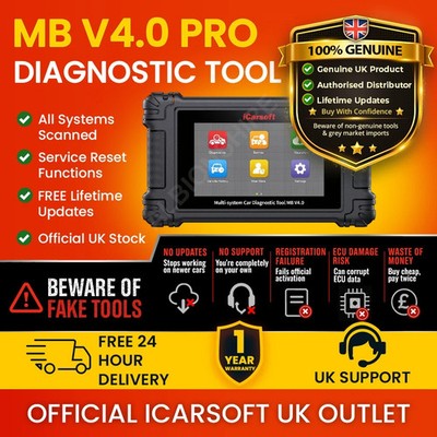 MB V4.0 Diagnostic Tool FOR Mercedes Sprinter Vito Viano OBD2 Scanner