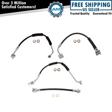Front & Rear Brake Hose Set For 2006-2007 Jeep Liberty