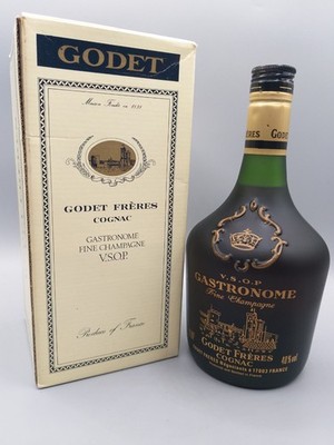 Godet Freres Gastronome Fine Champagne Cognac 40% Alkohol Frankreich OVP 0,7 Li