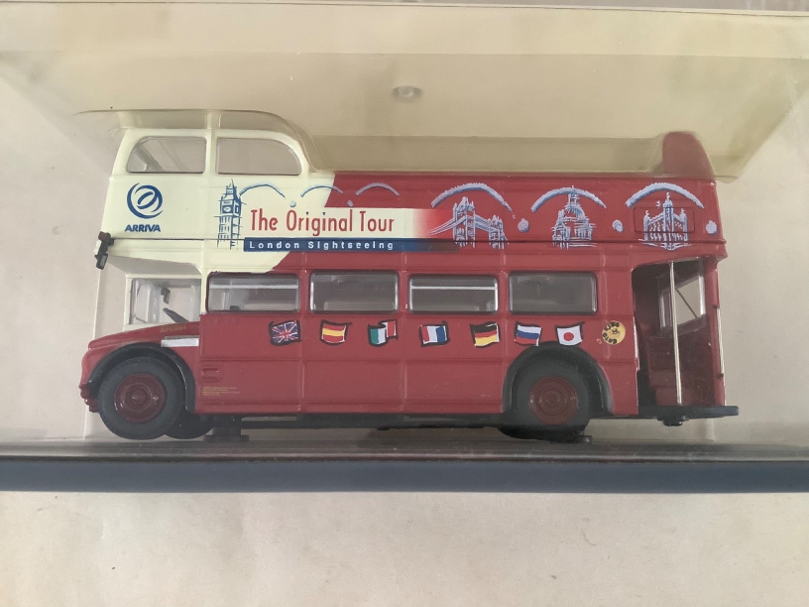CORGI ORIGINAL OMNIBUS 1:76 ROUTEMASTER OPEN TOP – ARRIVA SIGHT SEEING OM46303