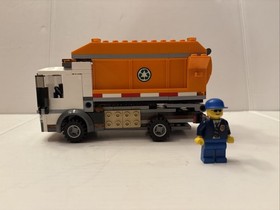 LEGO CITY: Garbage Truck (60118) - Partial Build Missing Pieces, 1 Minifigure