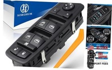 Power Window Switch Driver Side - Master Window Switch Compatible with Black