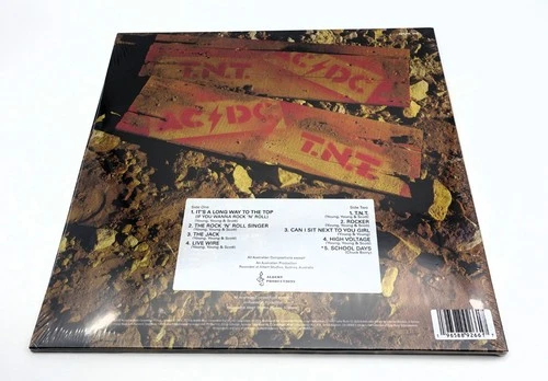 Brand New 2024 AC/DC T.N.T. TNT Vinyl LP Record Blue Roo Aussie Misprint Cover