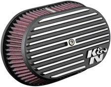 K&N Engineering Street Metal Air Intake System - Side Draft - Black