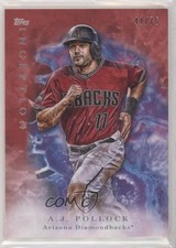2017 Topps Inception Red 41/75 AJ Pollock #28 fm0
