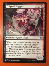 MTG: ECLIPSED BOGGART, UNCOMMON, 0217, REGULAR ,NM/ LORWYN ECLIPSED, ECL