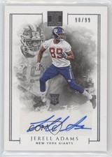 2016 Panini Impeccable Rookie Auto 98/99 Jerell Adams #111 Auto 0ja2