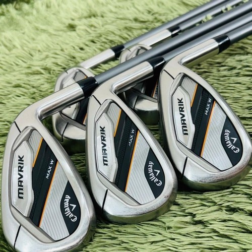 Callaway MAVRIK MAX Women’s Iron Set 5-PW Project X Catalyst 45 Steel Used - Picture 10 of 10