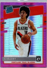 2020-21 Panini Optic - Rated Rookie CJ Elleby #195 (RC) Pink Hyper Prizm 