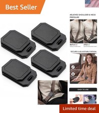 4 Pack Seat Belt Comfort Clip Shoulder Neck Contact Clips For Seat Belt We... 4 Pack Seat Belt Comfort Clip Shoulder Neck Contact Clips For Seat Belt We...