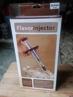 Bed Bath and Beyond Flavor Injector NIB Discontinued Rare
