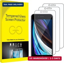 Screen Protector for iPhone SE 3/2 2022/2020 Edition , 4.7-Inch, Tempered Glass