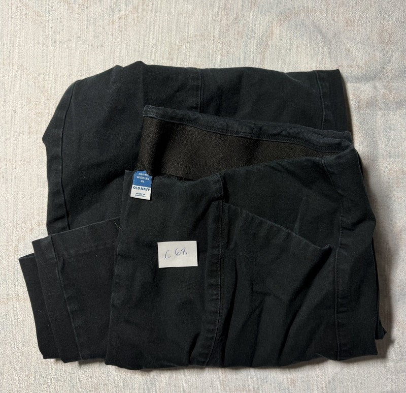Old Navy Women Pants Wide Leg XL Dress Black C68