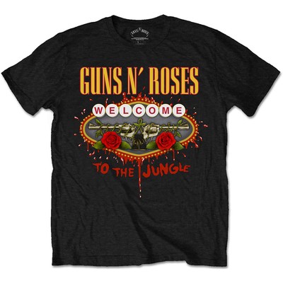 Guns n Roses Welcome to the Jungle Axl Rose Official Herren T-Shirt