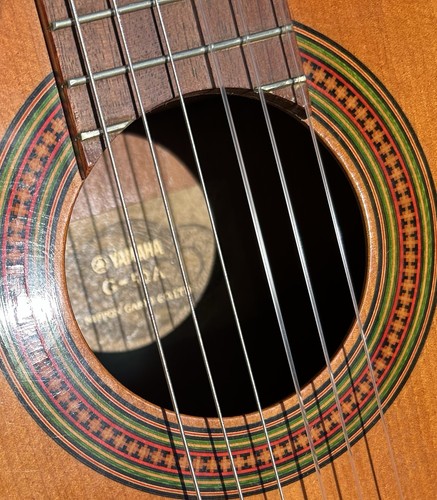 Guitarra clásica Yamaha años 60 Japón Nippon-Gakki G-50A lista para tocar - Imagen 10 de 10