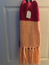 Time And Tru Fuschia & Pink scarf