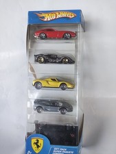 Vintage 2004 Hot Wheels 5-Pack Ferrari Gift Pack Super Rare.