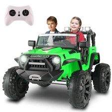 Electric Kids Ride On Car Power Wheels 24V Jeep Music Fashion w/Remote Control^^
