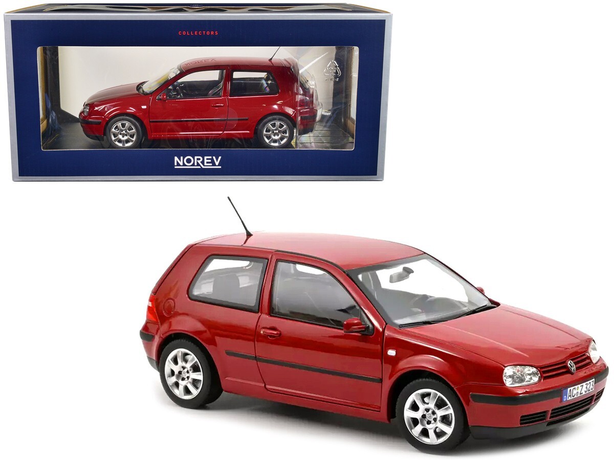 Norev 2002 Volkswagen Golf Red 1/18 Diecast Model Car 188573