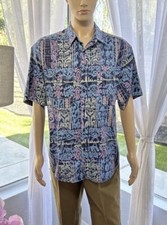GUESS by Georges Marciano Vintage Men  s Shirt Size 3 Button Down Short Sleeve
