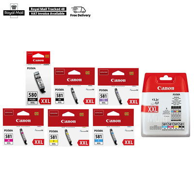 Original Canon PGI-580XXL / CLI-581XXL Tintenpatronen für Canon Pixma TS8151 Set