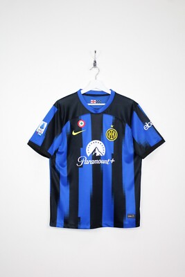 NIKE INTER MILAN 2023-24 HOME FOOTBALL SHIRT LAUTARO #10 *MINT