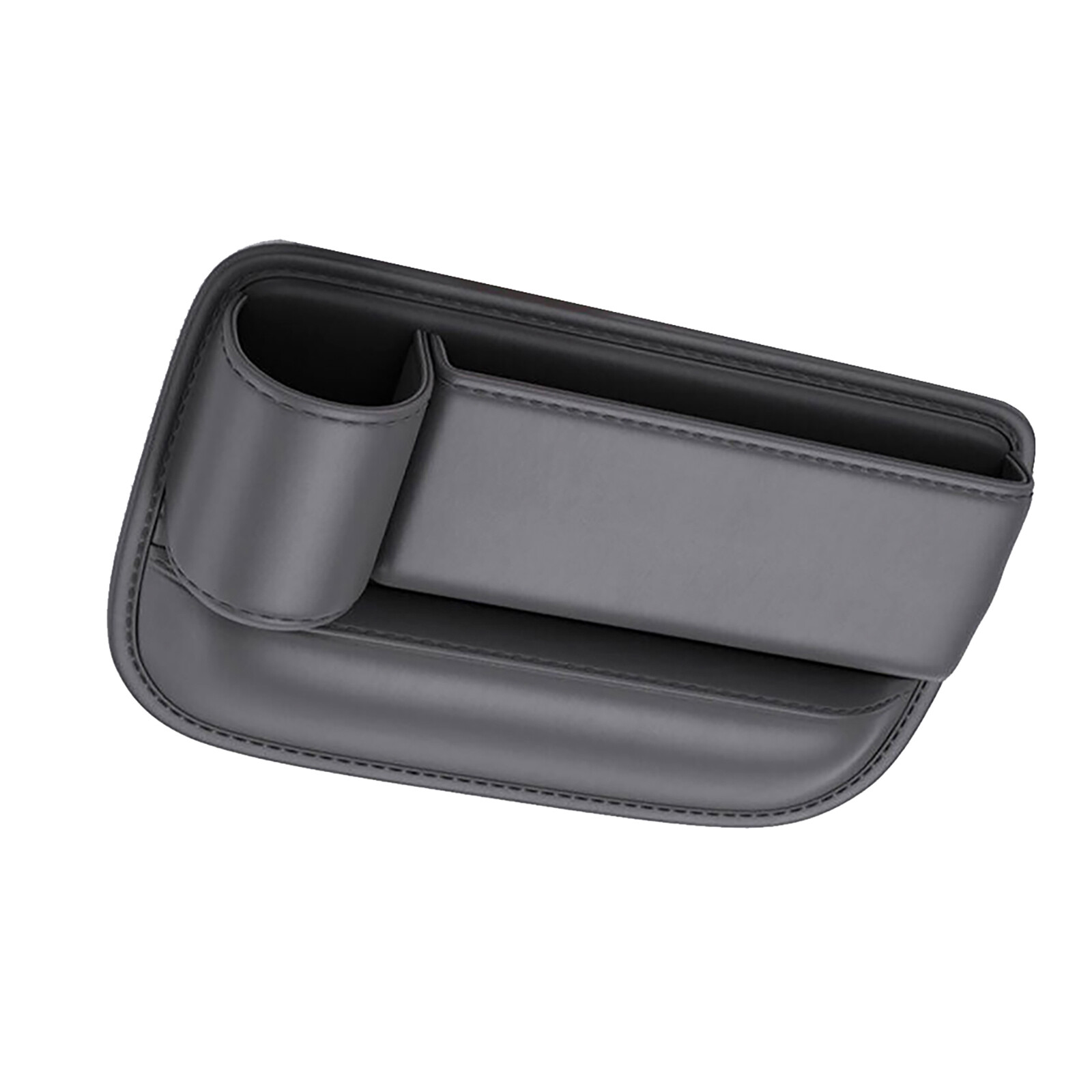 Left Side Car Accessories Seat Gap Filler Phone Stand Storage Box Organizer Bag