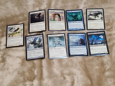 MTG Bird x9 Gravewaker,Glint Hawk,Duskrider Perigrine,Anvilwrought Raptor