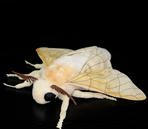 hot Insect series silkworm moth Plush Toys Simulation Stuffed