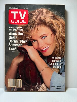 TV Guide 1988 March 26-April 1 Sheree J. Wilson of Dallas