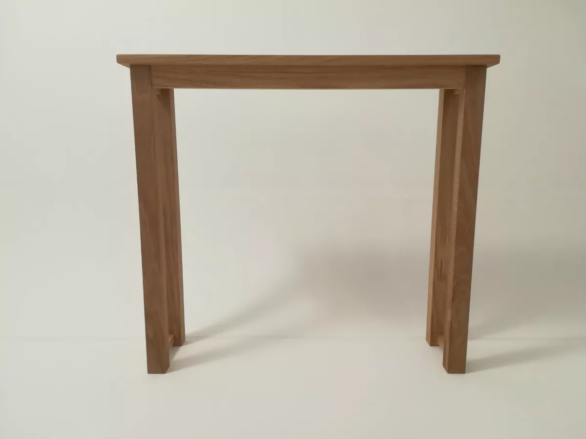 Any size solid oak radiator chunky cover table console table hand made made