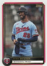BYRON BUXTON TOPPS AARON JUDGE X ALL RISE BASE TWINS #76 2022 22