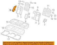 CHRYSLER OEM 15-18 300 Seats Tracks Rear Seat Components-Bolster 5PT361L2AA