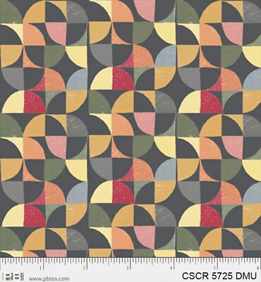 P&B Textiles Hühnerkratzer von Courtney Prahl 5725 DMU. 44 Zoll breiter Baumwollstoff