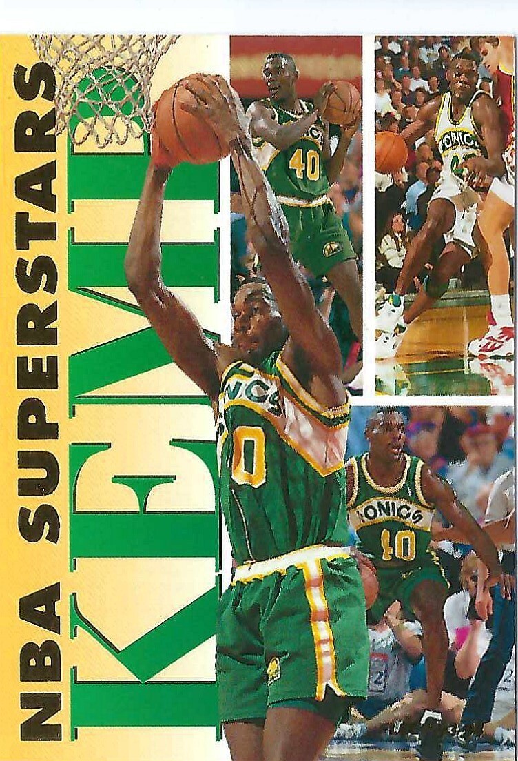 199394 Fleer NBA Superstars Shawn Kemp Seattle Supersonics eBay