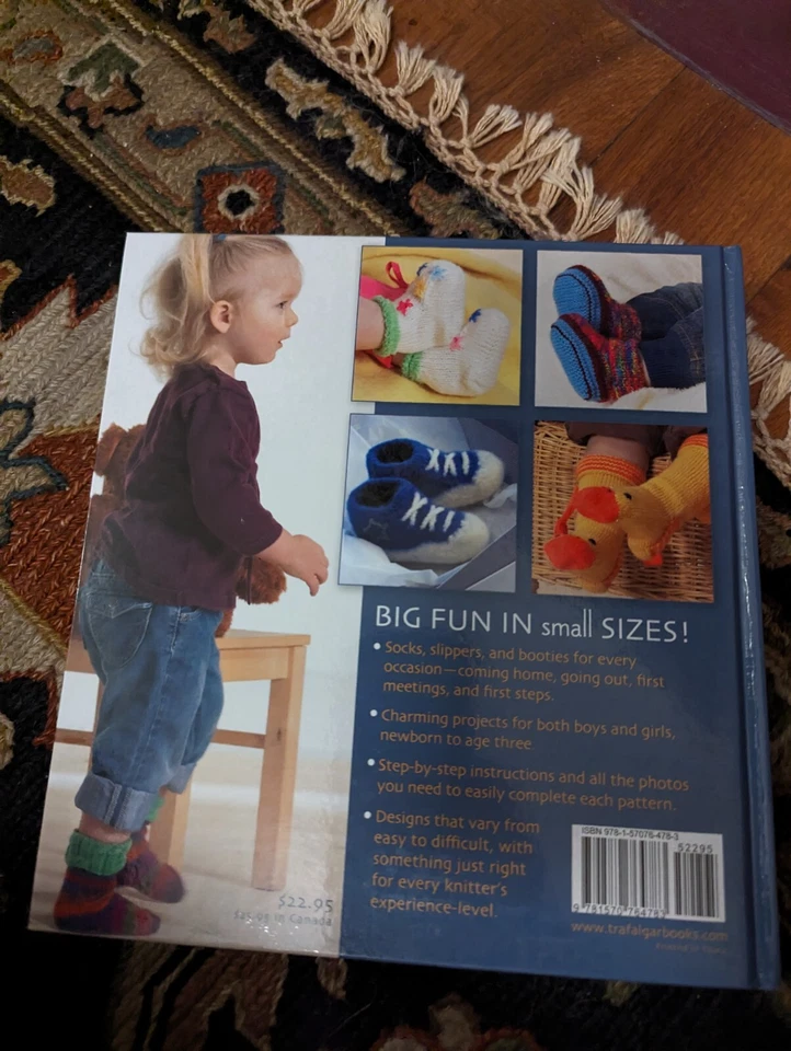 knitting For Little Feet 40 Booties Socks And Slippers For Babies And Kids  - Image 2 of 2