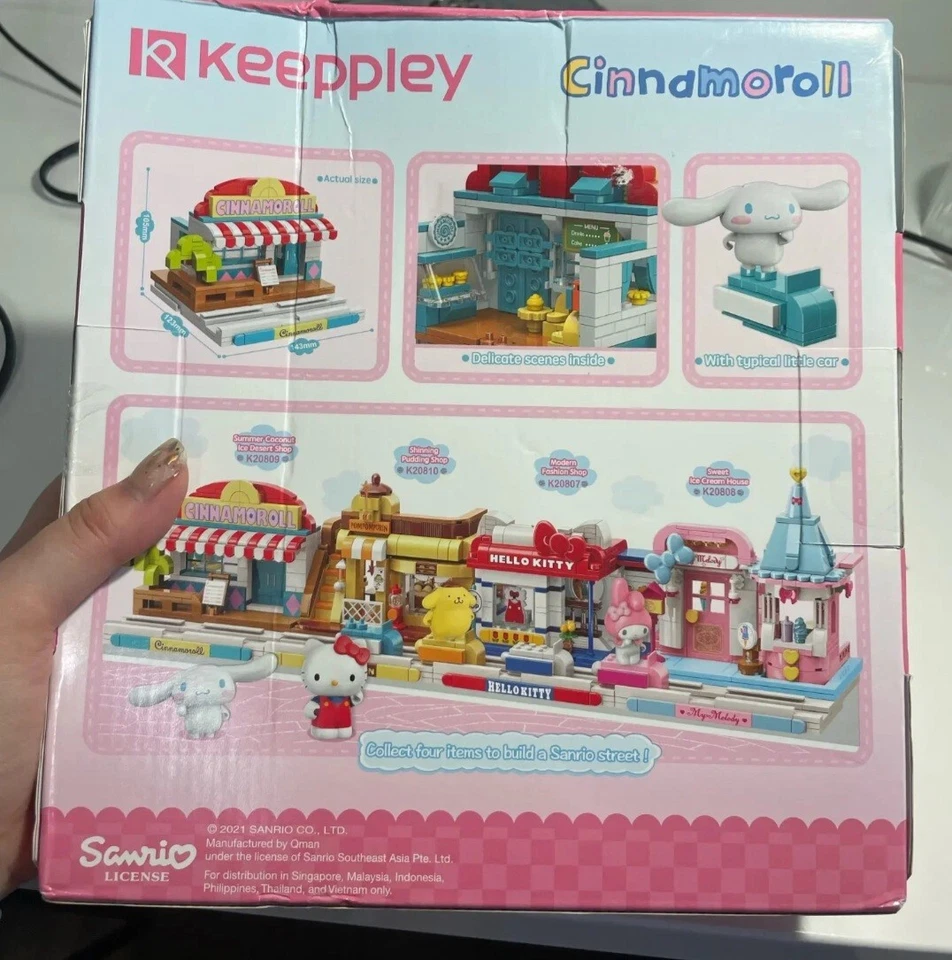 Rare Sanrio Hello Kitty Brick Playset Town Complete And Includes 5 Sets - Image 4 of 4