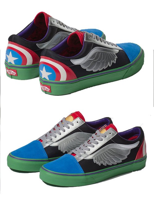 vans old skool x marvel